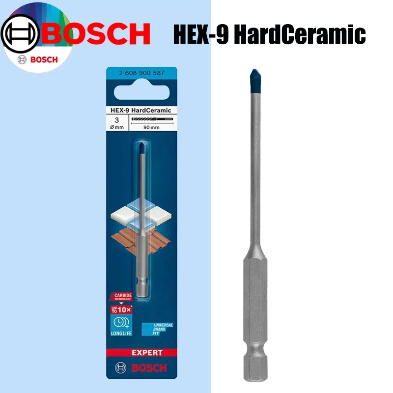 Brocas de cerámica dura BOSCH  - Ceramic Tile Floor reseña y precio