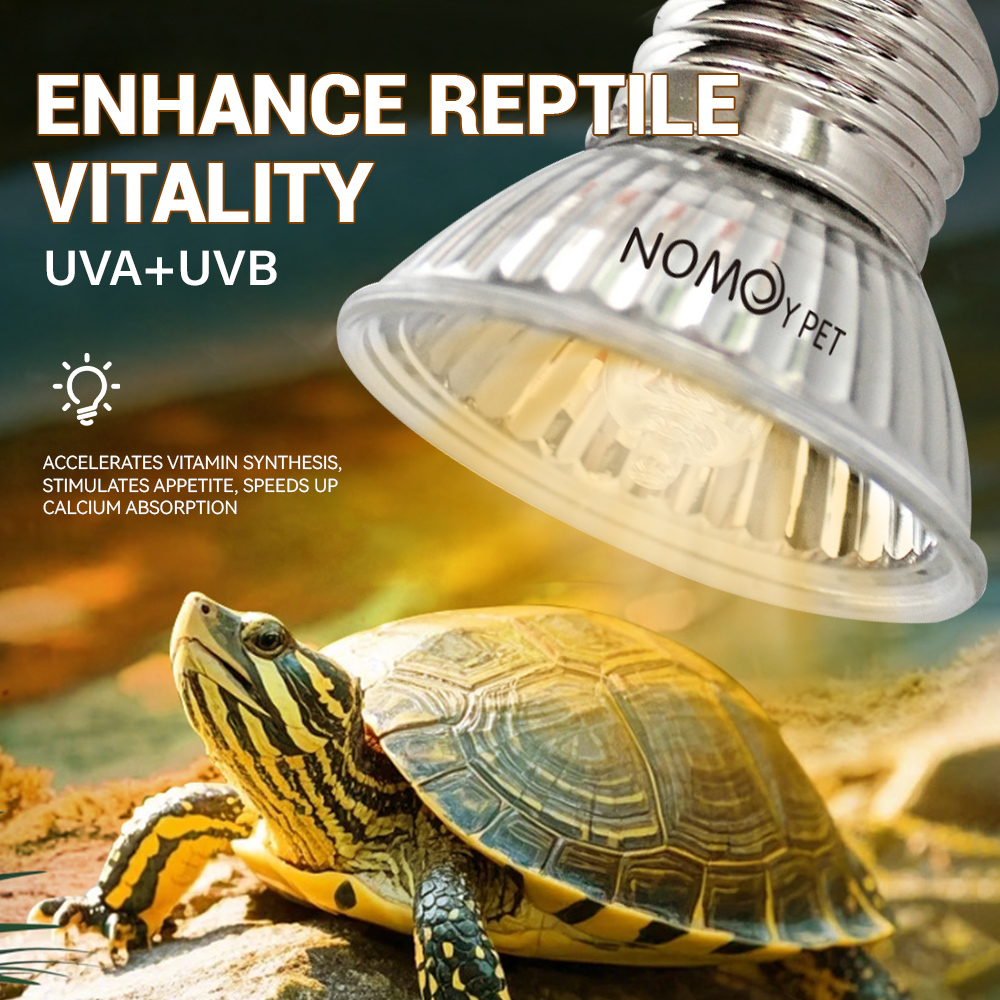 Lámpara UVA UVB de 50W para re - Vitamin D3 Reptile reseña y precio